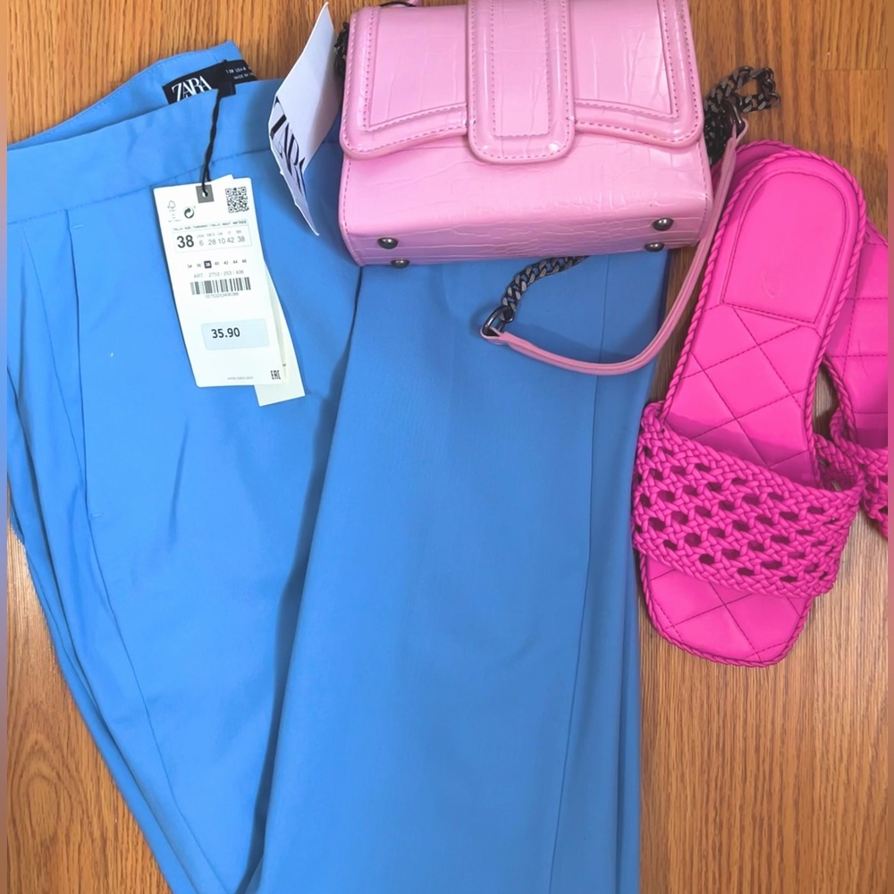 Zara blue pants